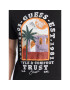 Guess Tricou Palm Window M3GI10 K6XN4 Negru Slim Fit - Pled.ro