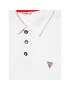 Guess Tricou polo L2GP02 KAPY0 Alb Regular Fit - Pled.ro