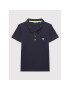 Guess Tricou polo L2GP02 KAPY0 Bleumarin Regular Fit - Pled.ro