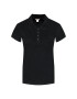 Guess Tricou polo Logo Pique W1YP38 RAQS0 Negru Regular Fit - Pled.ro