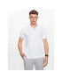 Guess Tricou polo M3YP35 KBS60 Alb Slim Fit - Pled.ro