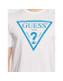 Guess Tricou Reflective Logo M3GI44 K9RM1 Alb Slim Fit - Pled.ro