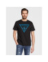 Guess Tricou Reflective Logo M3GI44 K9RM1 Negru Slim Fit - Pled.ro