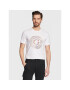 Guess Tricou Round Logo M3GI11 J1314 Alb Slim Fit - Pled.ro