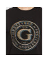 Guess Tricou Round Logo M3GI11 J1314 Negru Slim Fit - Pled.ro