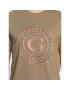 Guess Tricou Round Logo M3GI11 J1314 Verde Slim Fit - Pled.ro