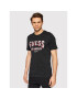 Guess Tricou Signboard M2RI18 J1311 Negru Slim Fit - Pled.ro