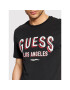 Guess Tricou Signboard M2RI18 J1311 Negru Slim Fit - Pled.ro