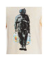 Guess Tricou Spaceman M3GI79 K9RM3 Galben Regular Fit - Pled.ro