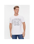 Guess Tricou Ss Cn M4RI22 K8FQ4 Alb Regular Fit - Pled.ro