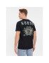 Guess Tricou Ss Cn Planisph M4RI11 I3Z14 Negru Regular Fit - Pled.ro