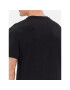 Guess Tricou Ss Cn Triangle M4RI38 J1314 Negru Slim Fit - Pled.ro