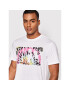 Guess Tricou Tie Die M2GI73 K9RM1 Alb Slim Fit - Pled.ro