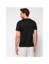 Guess Tricou Tone-On-Tone Logo M82P64 R7HD0 Negru Regular Fit - Pled.ro