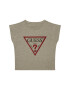 Guess Tricou Triangle Logo J81I15 J1300 Gri Regular Fit - Pled.ro