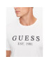 Guess Tricou U3BI22 K6YW0 Alb Regular Fit - Pled.ro