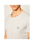 Guess Tricou U97M00 JR003 Gri Regular Fit - Pled.ro