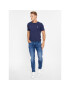 Guess Tricou U97M00 K6YW1 Bleumarin Slim Fit - Pled.ro