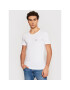 Guess Tricou U97M01 JR003 Alb Slim Fit - Pled.ro