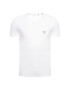 Guess Tricou U97M01 JR003 Alb Slim Fit - Pled.ro