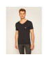 Guess Tricou U97M01 JR003 Negru Slim Fit - Pled.ro