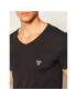 Guess Tricou U97M01 JR003 Negru Slim Fit - Pled.ro