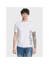 Guess Tricou Vertical Logo M3GI22 J1314 Alb Slim Fit - Pled.ro