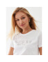 Guess Tricou W3GI76 K8G01 Alb Regular Fit - Pled.ro