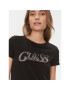 Guess Tricou W4RI24 JA914 Negru Regular Fit - Pled.ro