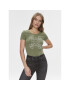 Guess Tricou W4RI35 J1314 Verde Slim Fit - Pled.ro