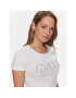 Guess Tricou W4RI39 J1314 Alb Slim Fit - Pled.ro