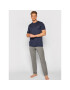 Hanro Tricou Night & Day 5430 Bleumarin Regular Fit - Pled.ro