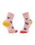 Happy Socks Set de 2 perechi de șosete lungi pentru copii KSST19-6000 Colorat - Pled.ro