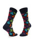 Happy Socks Set de 2 perechi de șosete lungi unisex MJA02-9050 Negru - Pled.ro