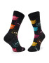 Happy Socks Set de 2 perechi de șosete lungi unisex MJA02-9050 Negru - Pled.ro