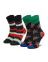 Happy Socks Set de 2 perechi de șosete lungi unisex XGCO02-0200 Colorat - Pled.ro