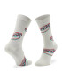 Happy Socks Set de 2 perechi de șosete lungi unisex XTDS02-6500 Alb - Pled.ro