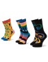 Happy Socks Set de 3 perechi de șosete medii unisex XBEA08-0100 Colorat - Pled.ro