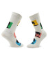 Happy Socks Set de 4 perechi de șosete lungi unisex The Beathles XBEA09-0200 Colorat - Pled.ro