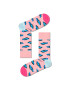 Happy Socks Set de 4 perechi de șosete lungi unisex XBOW09-0200 Colorat - Pled.ro