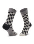 Happy Socks Set de 4 perechi de șosete lungi unisex XCBW09-9150 Negru - Pled.ro