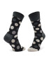 Happy Socks Set de 4 perechi de șosete lungi unisex XCBW09-9150 Negru - Pled.ro