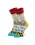 Happy Socks Set de 4 perechi de șosete lungi unisex XDNY09-0200 Negru - Pled.ro