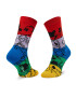 Happy Socks Set de 4 perechi de șosete lungi unisex XDNY09-0200 Negru - Pled.ro