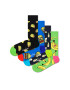 Happy Socks Set de 4 perechi de șosete lungi unisex XYUM09-0200 Colorat - Pled.ro