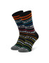 Happy Socks Șosete Înalte Unisex ATHAP29-9300 Negru - Pled.ro