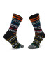 Happy Socks Șosete Înalte Unisex ATHAP29-9300 Negru - Pled.ro