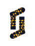 Happy Socks Șosete Înalte Unisex BAN01-6550 Negru - Pled.ro