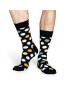 Happy Socks Șosete Înalte Unisex BD01-099 Negru - Pled.ro