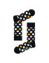 Happy Socks Șosete Înalte Unisex BD01-099 Negru - Pled.ro